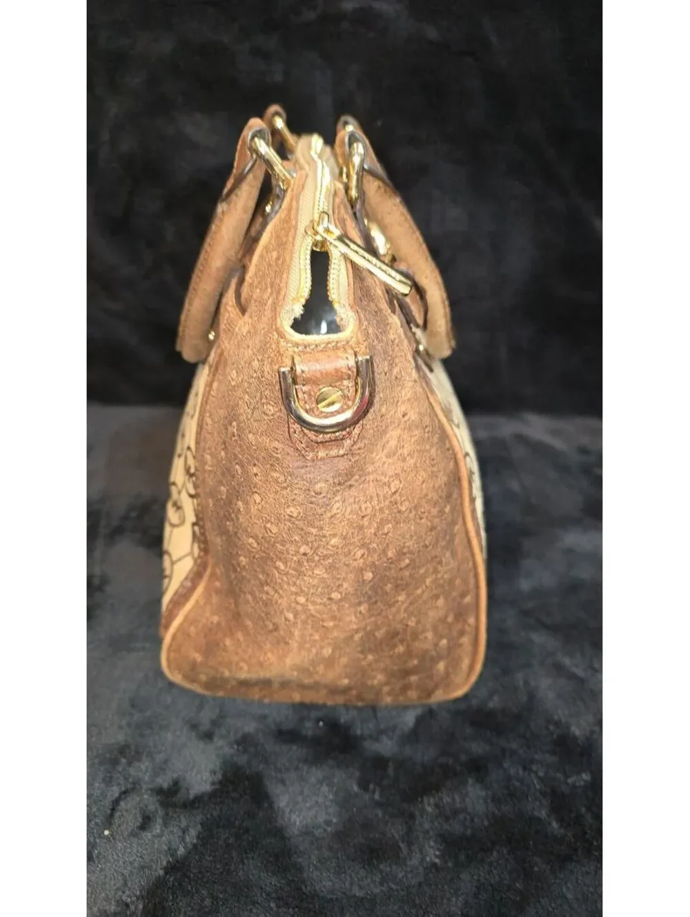 87. Michael Kors Hudson Ostrich Leather Tote